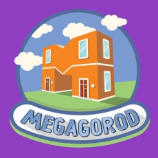 Логотип игры Megagorod