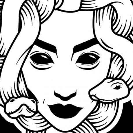 Логотип информационного издания «Medusa»