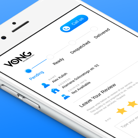 Интерфейсы DelivApp