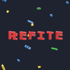 Кубический логотип «Refite.ru»
