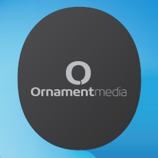 Новый лаконичный логотип «Орнаментмедиа»