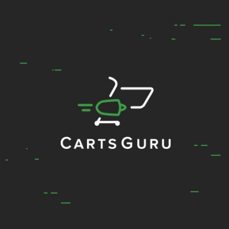Логотип и фирменный стиль Carts Guru