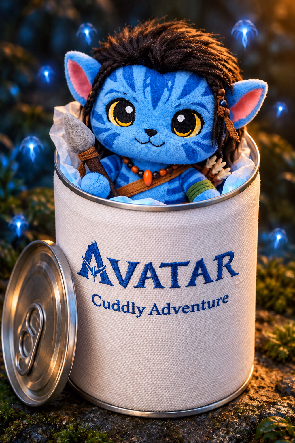 Cozy Avatar Cuddly Adventure plush character design for the legendary 20th Century Studios, 20th Century Studios