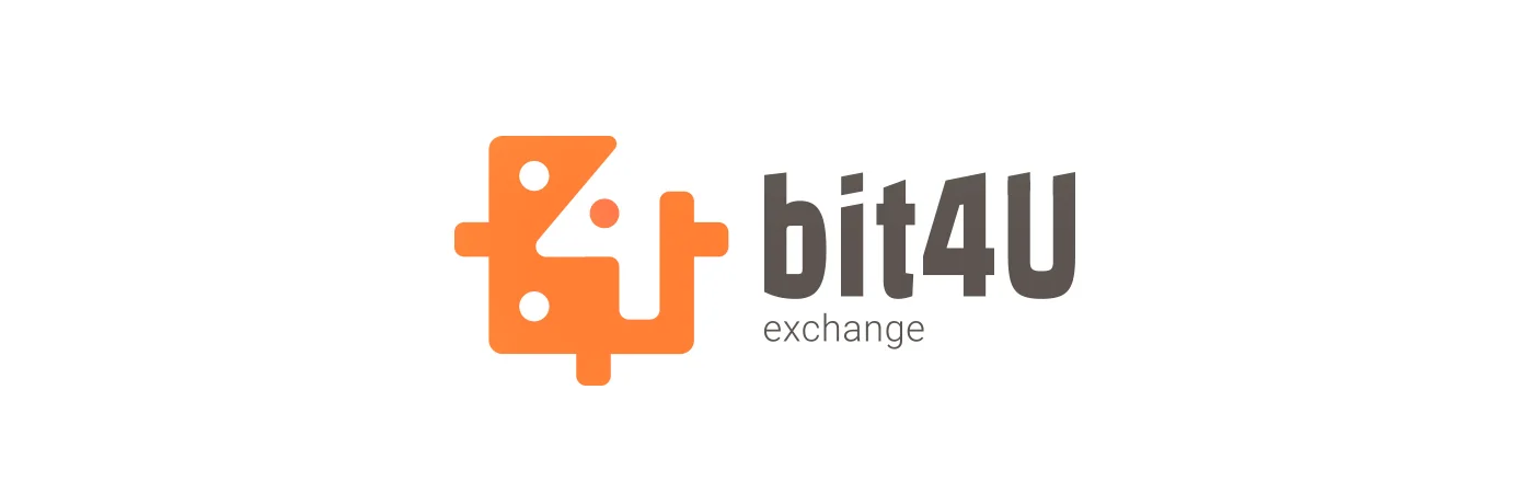 Logo for a Cryptocurrency Exchange, bit4u