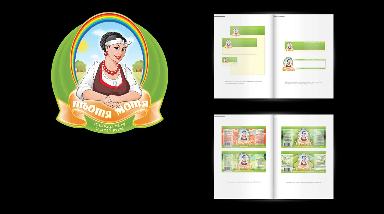 Brand Identity for a Homemade Preserves Brand, Tyotya Motya