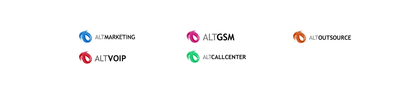 Logo System for a Telecom Brand, Altbilisim